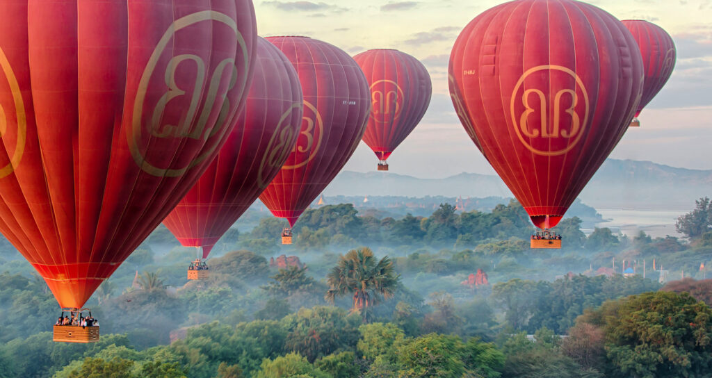 Myanmar from Above: 7-Day Balloon over Bagan & Inle Lake 07 Days 06 Nights